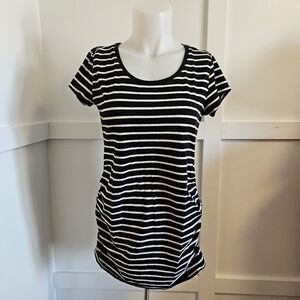 Black and White Striped T-Shirt Thyme